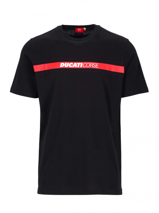 Camiseta Hombre Ducati Corse - Cinta con Logo