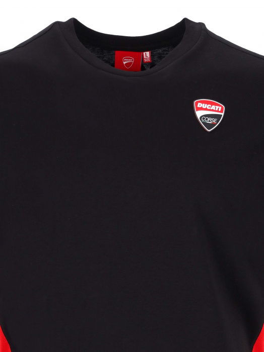 T-shirt Man Ducati Corse - Shield patch