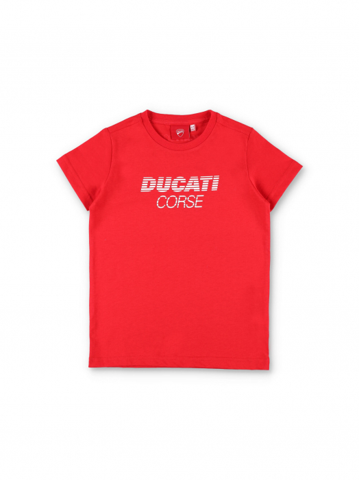 T-shirt Kid Ducati Corse - Logo Print