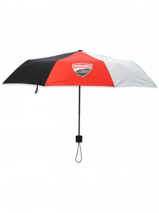 Foldable umbrella Ducati Corse - Italian Flag and Logo