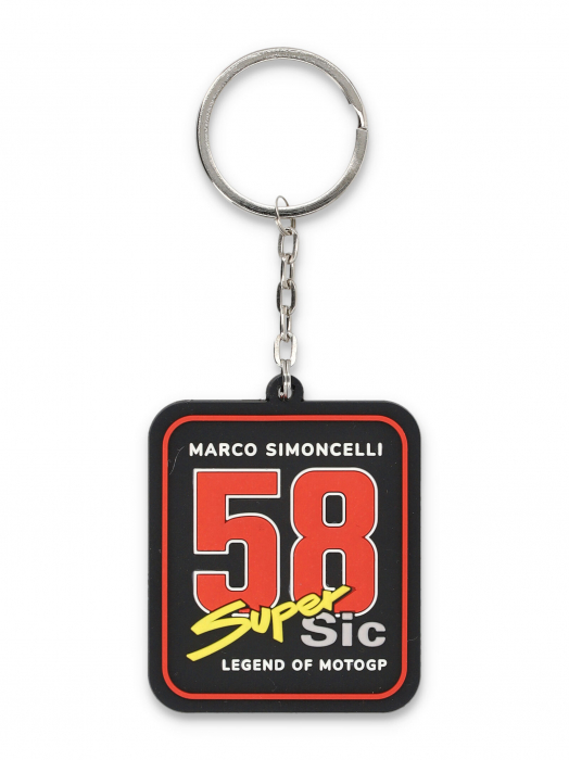 Portachiavi Marco Simoncelli - 58 Super Sic