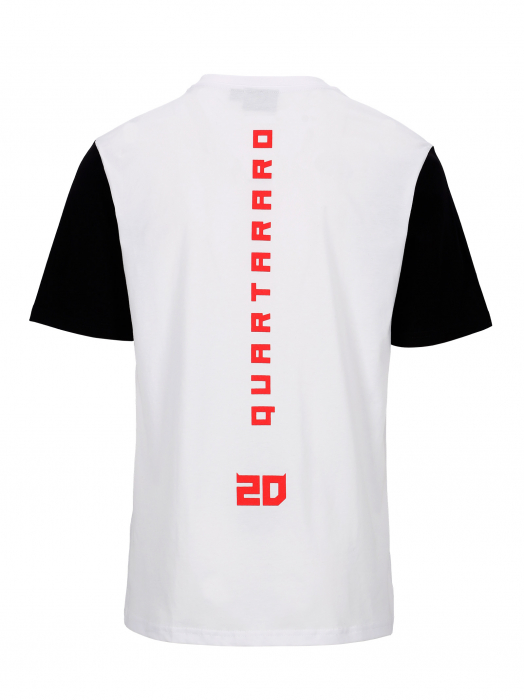 T-shirt Uomo Fabio Quartararo - Bicolor Cyber 20