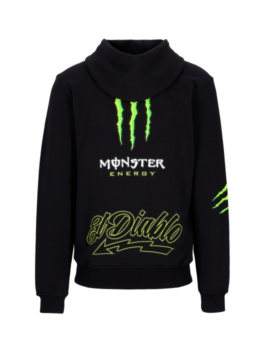 Zip hoodie Man Fabio Quartararo Monster Energy Dual Collection - 20 Logo Monster