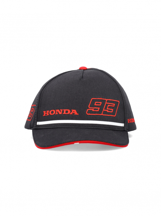 Cappellino con visiera Marc Marquez Honda HRC - Ricamo Honda 93