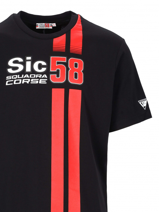 T-shirt Man Sic58 Squadra Corse - 58 logo