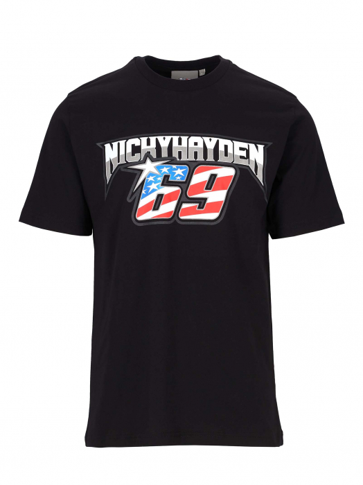 Camiseta hombre Nicky Hayden - 69 Bandera Americana