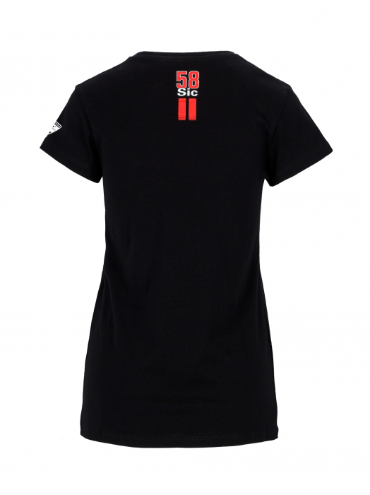 T-shirt Donna Marco Simoncelli - 58 Super Sic