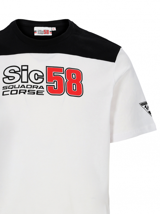 T-shirt Man Sic58 Squadra Corse - Bicolor Sic58