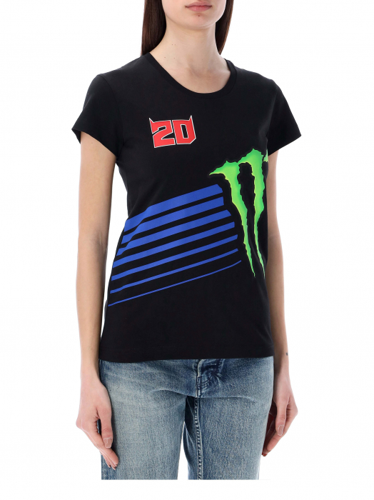 T-shirt femme Fabio Quartararo Monster Energy - Big Monster Energy Logo