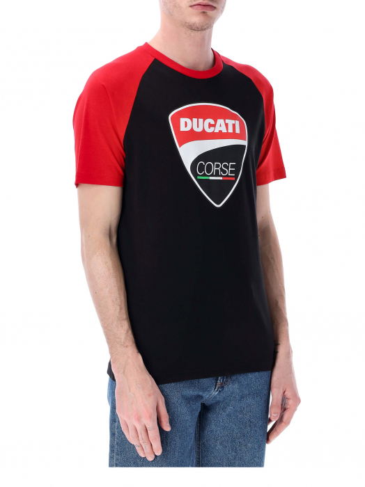 T-shirt homme Ducati Racing - Logo écusson