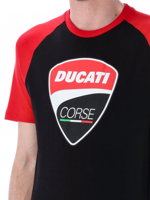T-shirt uomo Ducati Racing - Logo scudetto