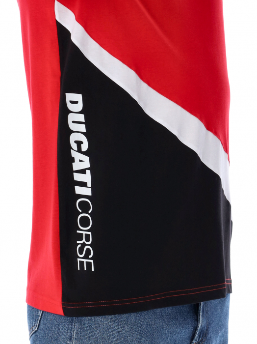 T-shirt man Ducati Racing - Ducati patch
