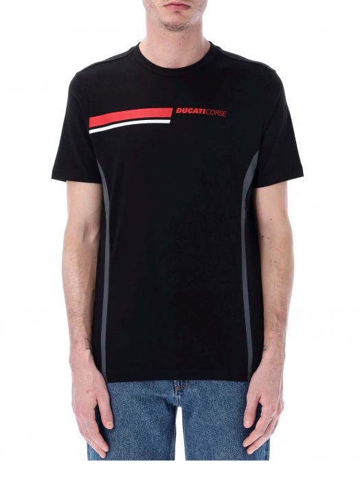Camiseta hombre Ducati Racing - Ducati Corse rayas