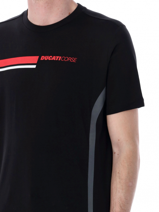 Camiseta hombre Ducati Racing - Ducati Corse rayas