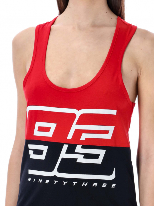 Tank top woman Marc Marquez - Red/blue 93