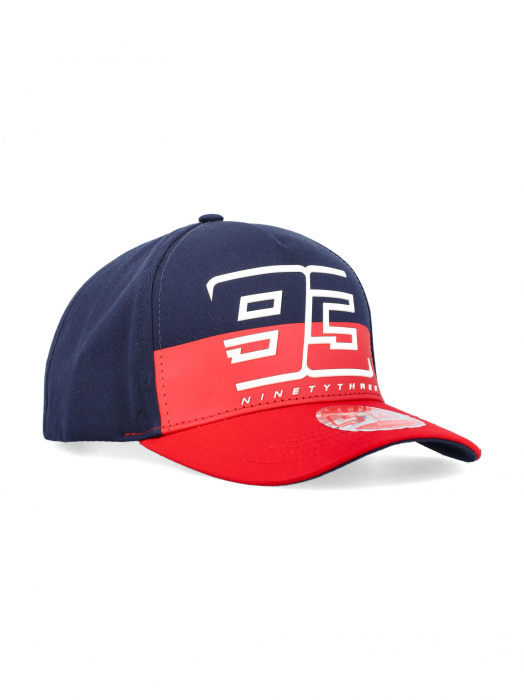 Casquette Marc Marquez - Logo 93 - Blue and Red