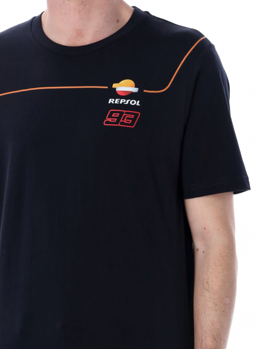 T-shirt man Marc Marquez Repsol Honda - Logos