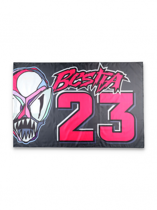 Bandera Enea Bastianini - Bestia 23 logo