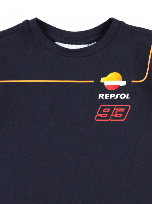 T-shirt bambino Marc Marquez Repsol Honda - Loghi