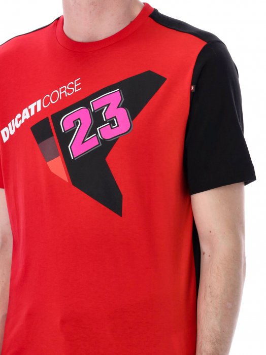 T-shirt homme Enea Bastianini Ducati Racing - Logo Ducati 23