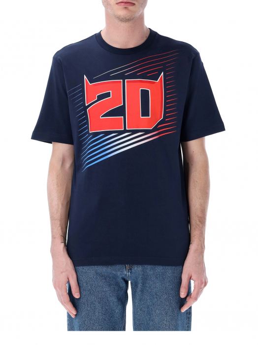 T-shirt man Fabio Quartararo - 20 stripes