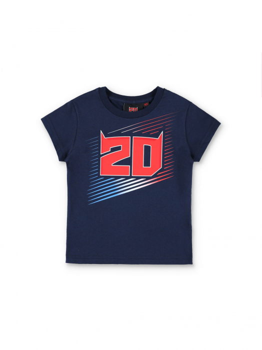 T-shirt kid Fabio Quartararo - 20 stripes