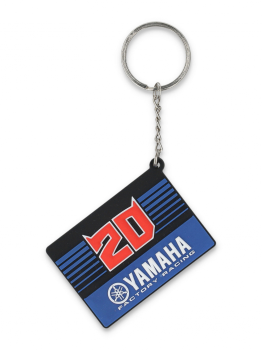 Porte-clés Fabio Quartararo Yamaha Factory Racing - 20 logo Yamaha
