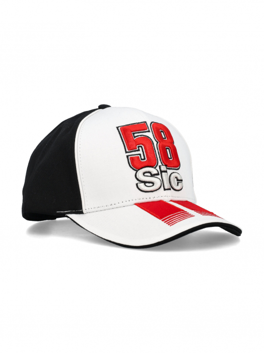 Cappellino Marco Simoncelli - Ricamo 3D Sic58