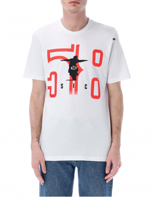 T-shirt uomo Marco Simoncelli - Stampa moto 58