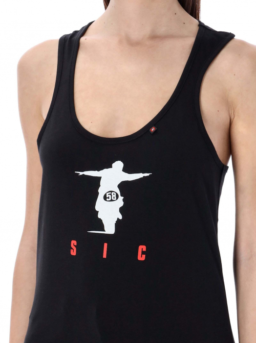 Camiseta de tirantes mujer Marco Simoncelli - Sic 58