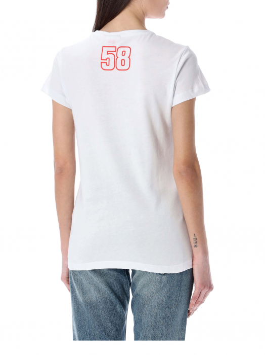 T-shirt donna Marco Simoncelli - Stampa moto 58