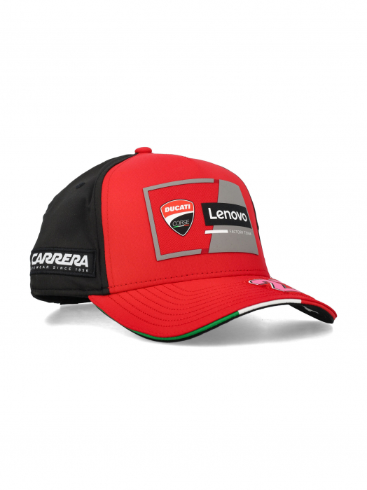 Gorra Enea Bastianini Ducati Racing Dual Collection - Logotipos bordados