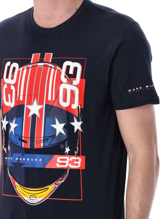 T-Shirt Uomo Marc Marquez - GP De Las Americas