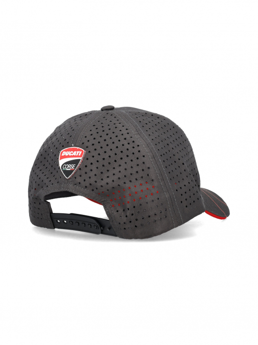 Cappello Baseball - Ducati Corse technical Black and Red
