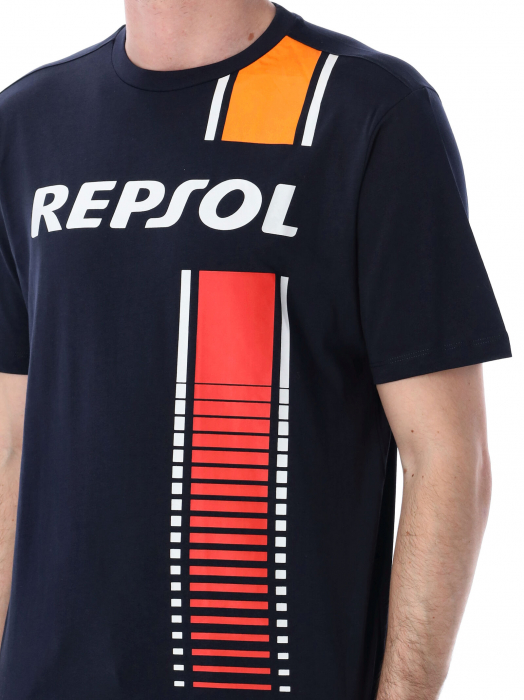 T-shirt - Repsol and stripes