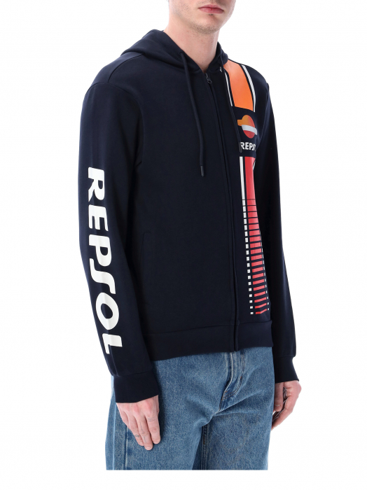 Hoodie - Repsol and stripes