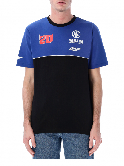 T-shirt homme Fabio Quartararo Yamaha - coupe horizontale