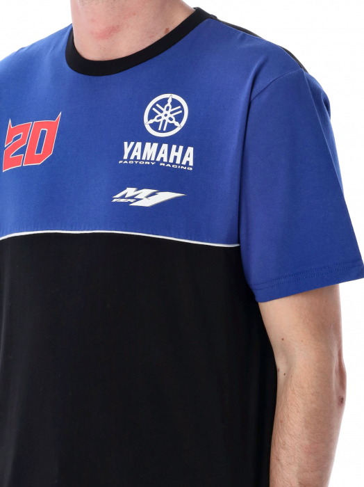 Man t-shirt Fabio Quartararo Yamaha - Horizontal cut