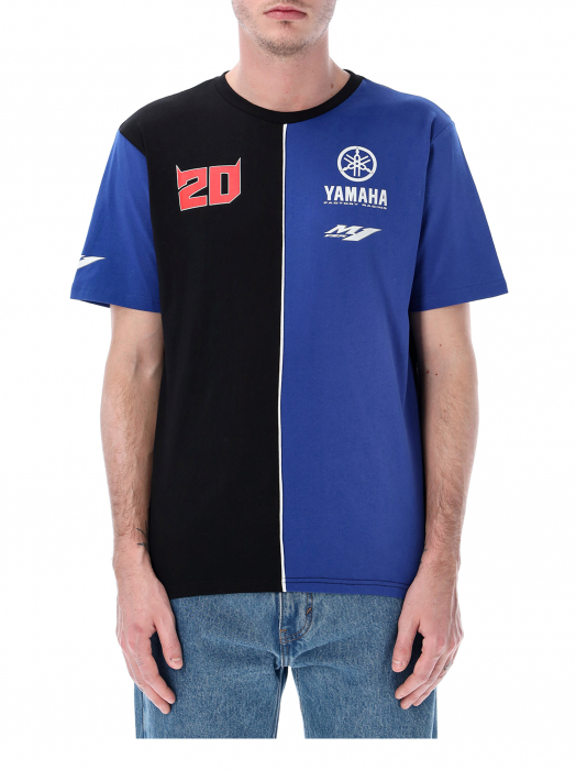 Camiseta hombre Fabio Quartararo Yamaha - corte vertical