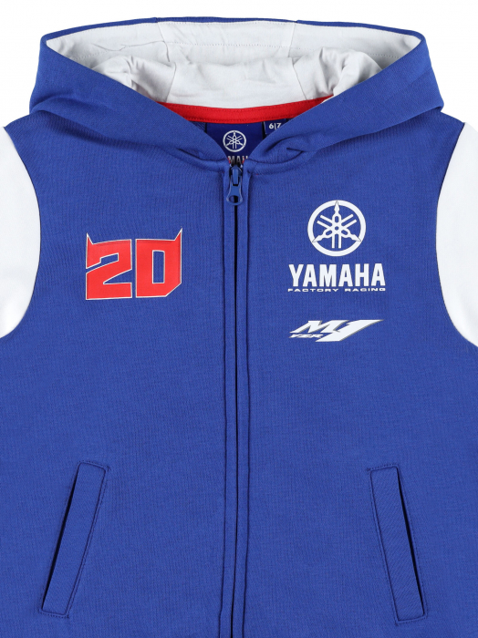 Fabio Quartararo kid hooded sweatshirt - Yamaha Dual