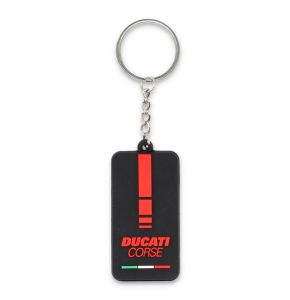 Key ring Ducati Corse - Red stripe
