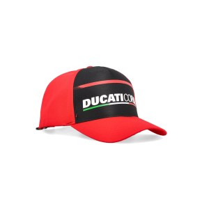 Cappellino Ducati Corse - Logo Ducati - Red and Black