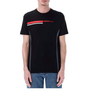 T-shirt man Ducati Racing - Ducati Corse stripes