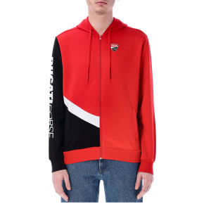 Sweat à capuche homme Ducati Racing - patch Ducati