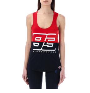 Canotta donna Marc Marquez - Rosso/blu 93