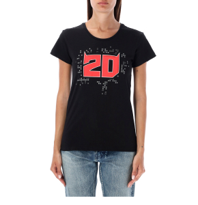 T-Shirt donna Fabio Quartararo - Cyber20
