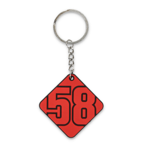 Portachiavi Marco Simoncelli - Sic58 moto