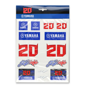 Stickers Fabio Quartararo Yamaha Factory Racing - Assorted Stickers