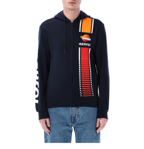 Hoodie - Repsol and stripes