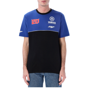 T-shirt homme Fabio Quartararo Yamaha - coupe horizontale